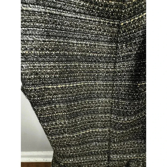 Anthropologie Moulinette Soeurs Dress Women Sz 4 Tweed Sheath Sleeveless - Picture 4 of 9